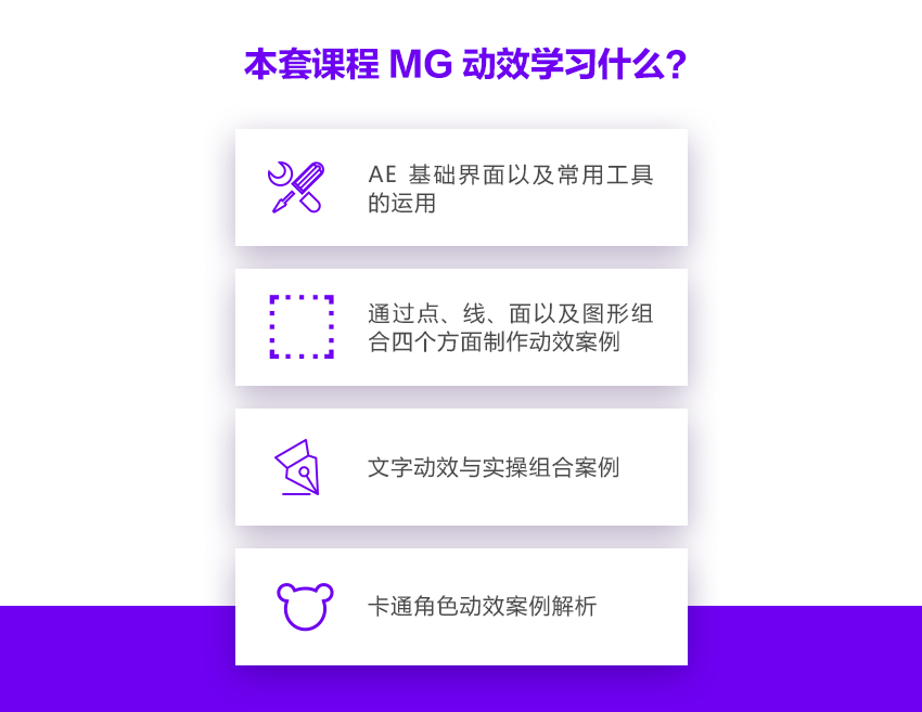 零基础到进阶，AE制作MG动画教程全讲解_系统全面的平面设计培训、自学教程推荐,尽在平面设计学习日记网(www.xxriji.cn)