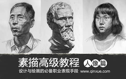 人像素描高级教程